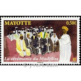 n° 251 -  Timbre Mayotte Poste