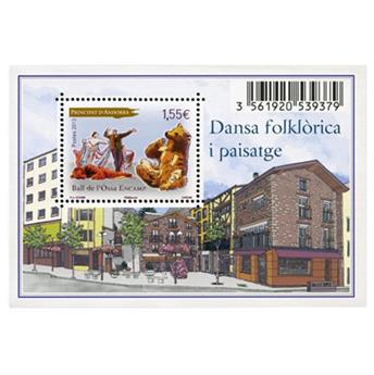 n° F735 -  Timbre Andorre Poste
