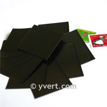 Filoestuches costura simple - AnchoxAlto: 86 x 220 mm (Fondo negro)