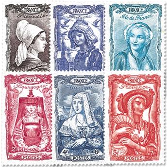 nr. 593/598 -  Stamp France Mail