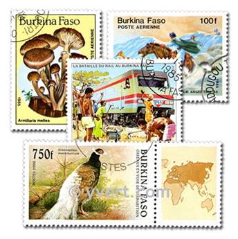 BURKINA FASO: lote de 50 sellos