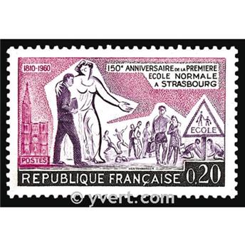 nr. 1254 -  Stamp France Mail