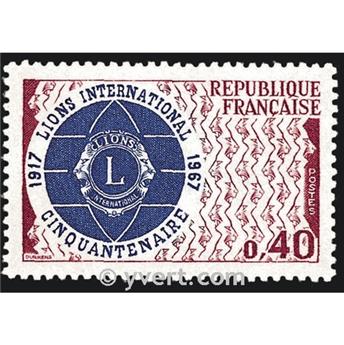 n° 1534 -  Selo França Correios