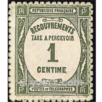 n° 55 - Timbre France Taxe