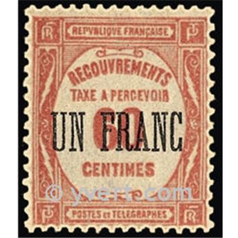 n° 63 -  Selo França Taxa
