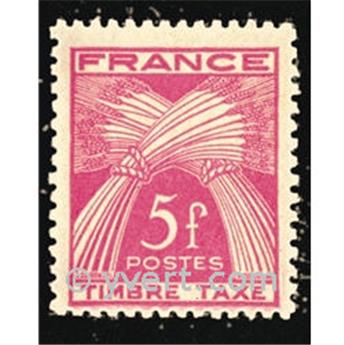 n° 85 -  Selo França Taxa