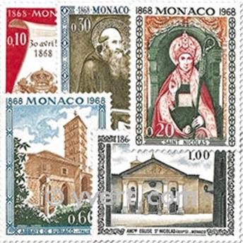 nr. 744/748 -  Stamp Monaco Mail