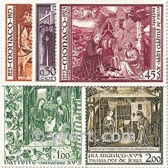 nr. 934/938 -  Stamp Monaco Mail