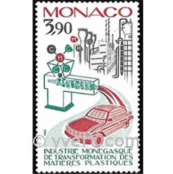 n° 1553 -  Timbre Monaco Poste
