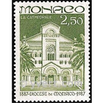 n° 1574 -  Selo Mónaco Correios