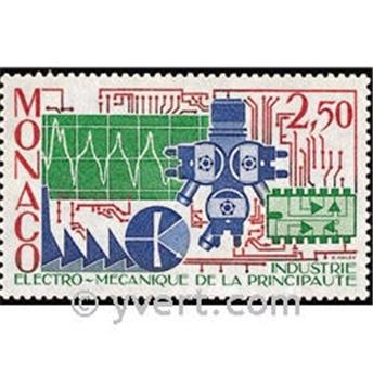 n° 1601 -  Selo Mónaco Correios