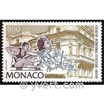 n° 1941 -  Selo Mónaco Correios