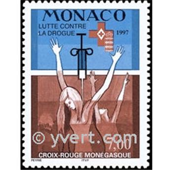n° 2106 -  Timbre Monaco Poste
