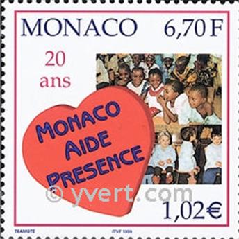 n° 2191 -  Timbre Monaco Poste