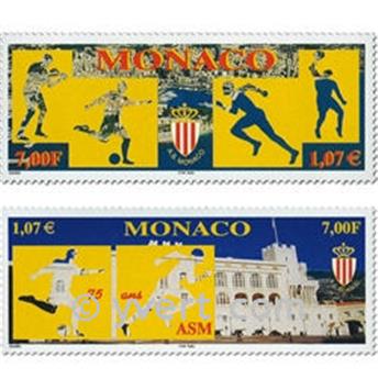 n° 2196/2197 -  Timbre Monaco Poste