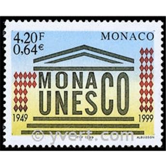 n° 2213 -  Selo Mónaco Correios