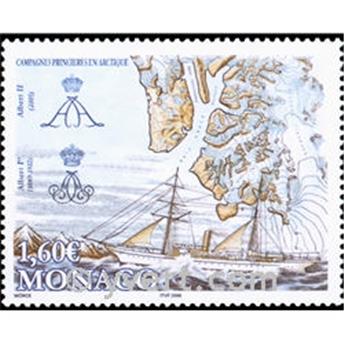 n° 2537 -  Selo Mónaco Correios