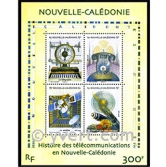nr. 38 -  Stamp New Caledonia Souvenir sheets
