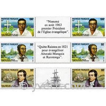 nr. 318A/320A -  Stamp Polynesia Mail