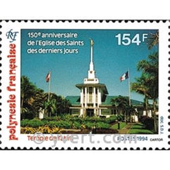 n° 455 -  Selo Polinésia Correios
