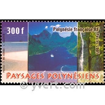 n° 754 -  Timbre Polynésie Poste