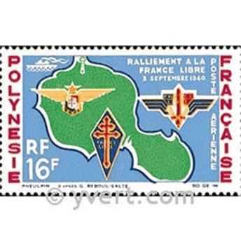 n° 8 -  Timbre Polynésie Poste aérienne