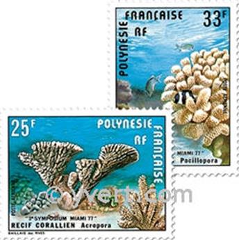 nr. 121/122 -  Stamp Polynesia Air Mail