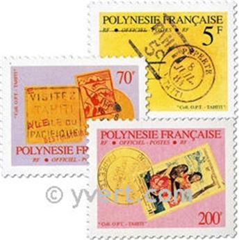 nr. 17a/25a -  Stamp Polynesia Official mail