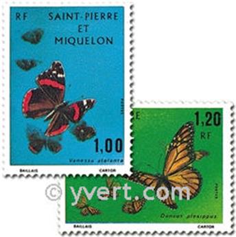 n° 441/442 -  Timbre Saint-Pierre et Miquelon Poste