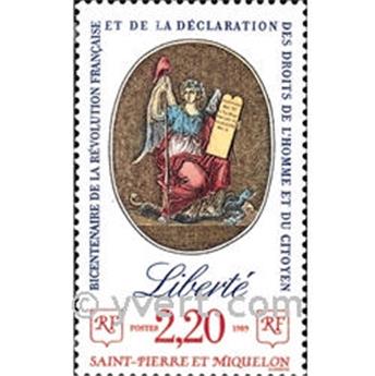 n° 499 -  Timbre Saint-Pierre et Miquelon Poste