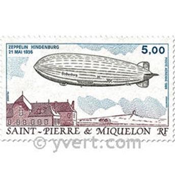 n° 66/67 -  Timbre Saint-Pierre et Miquelon Poste aérienne