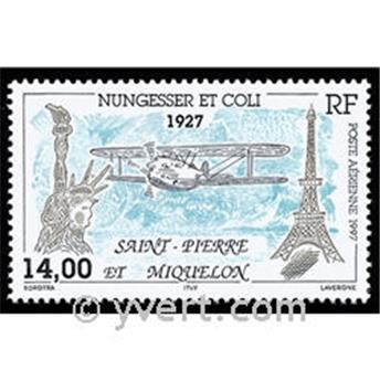 n° 77 -  Selo São Pedro e Miquelão Correio aéreo