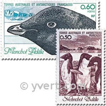 n.o 86 / 88 -  Sello Tierras Australes y Antárticas Francesas Correos