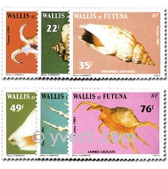 n° 312/317  -  Selo Wallis e Futuna Correios