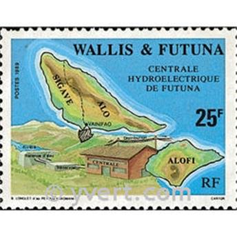 n° 386 -  Timbre Wallis et Futuna Poste
