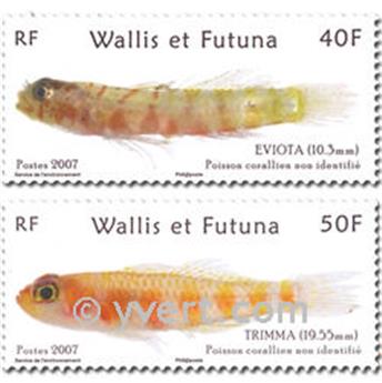 n.o 677/678 -  Sello Wallis y Futuna Correos