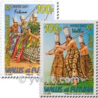 n.o 689/690 -  Sello Wallis y Futuna Correos