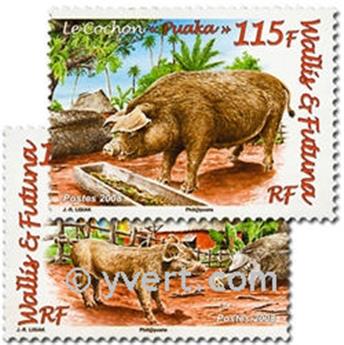 n° 709/710 -  Timbre Wallis et Futuna Poste