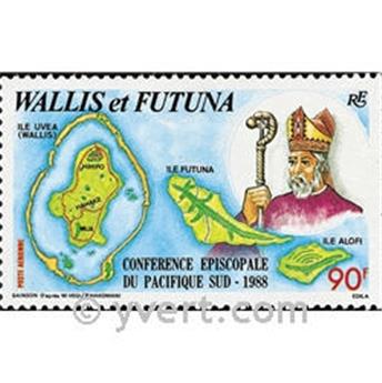 n.o 163 -  Sello Wallis y Futuna Correo aéreo