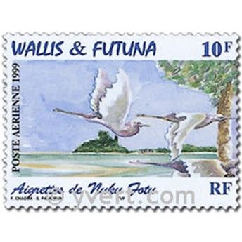 n° 214/217  -  Selo Wallis e Futuna Correio aéreo