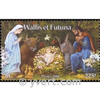 n.o 21 -  Sello Wallis y Futuna Bloque y hojitas