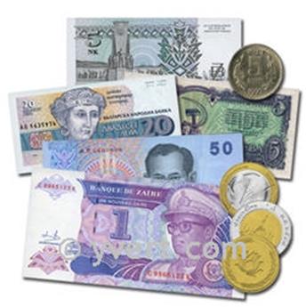 MOLDAVIE : 5  Envelope coins