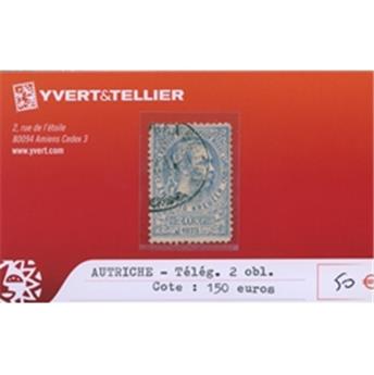 AUSTRIA - n°2 (cancelled) (telegram)