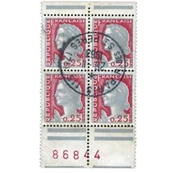 n°1263d obl. - Timbre France Poste n°1263d obl. - Timbre France Poste