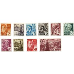 n°28/37* - Timbre Allemagne Bade Poste n°28/37* - Timbre Allemagne Bade Poste